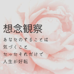 想念（感情）観察